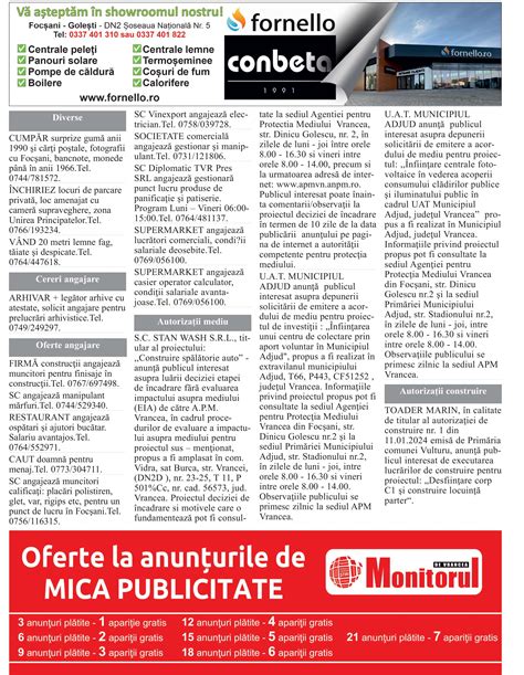 anunturi de munca alimentatie